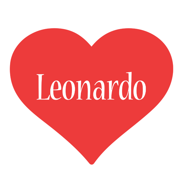 Leonardo love logo