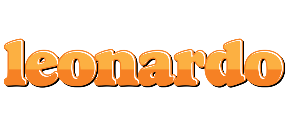 Leonardo orange logo