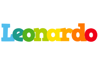 Leonardo rainbows logo