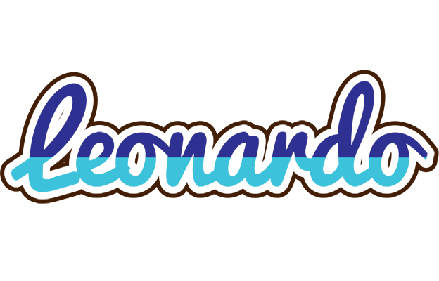 Leonardo raining logo