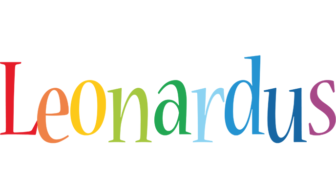 Leonardus birthday logo