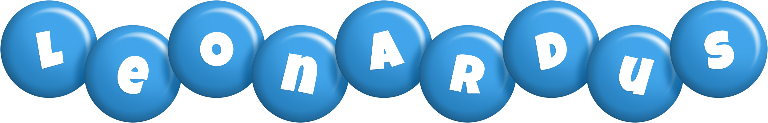 Leonardus candy-blue logo