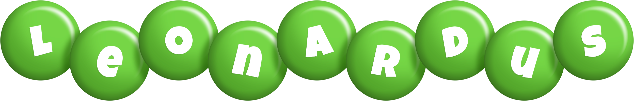 Leonardus candy-green logo