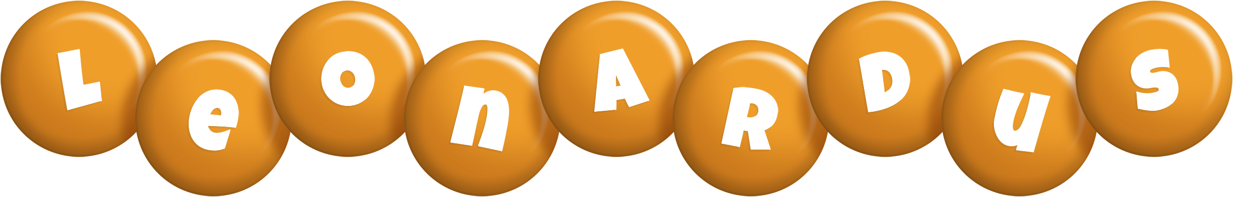 Leonardus candy-orange logo