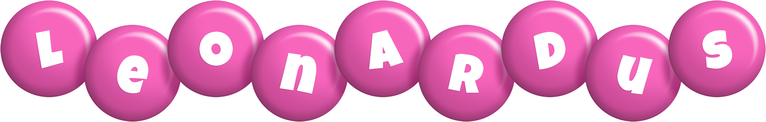 Leonardus candy-pink logo
