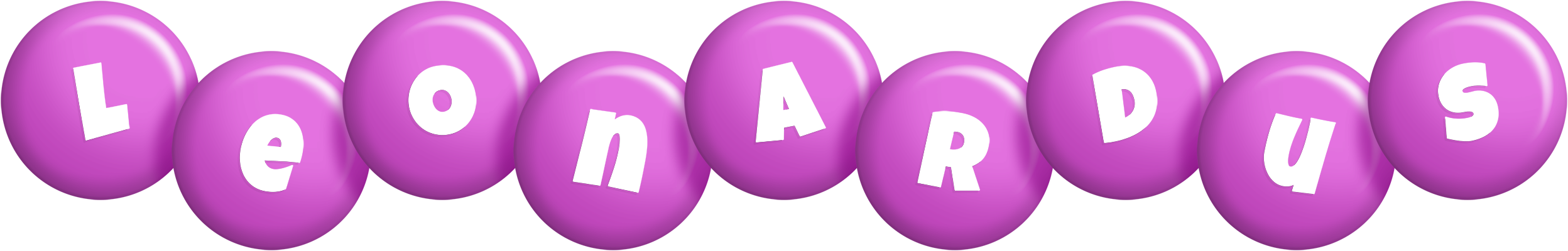 Leonardus candy-purple logo