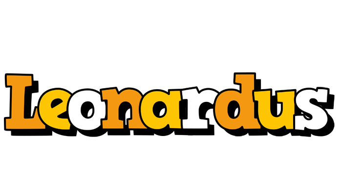 Leonardus cartoon logo