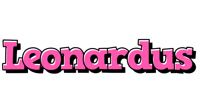 Leonardus girlish logo