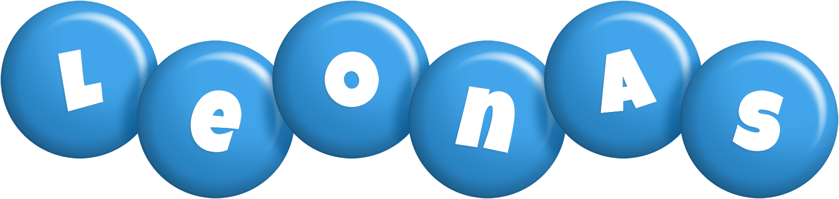 Leonas candy-blue logo