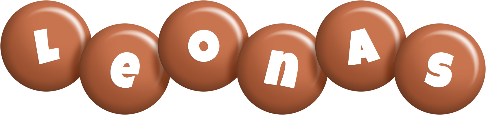 Leonas candy-brown logo