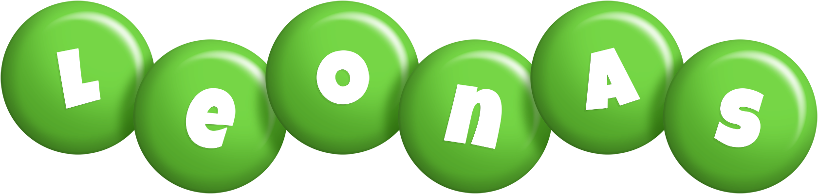Leonas candy-green logo