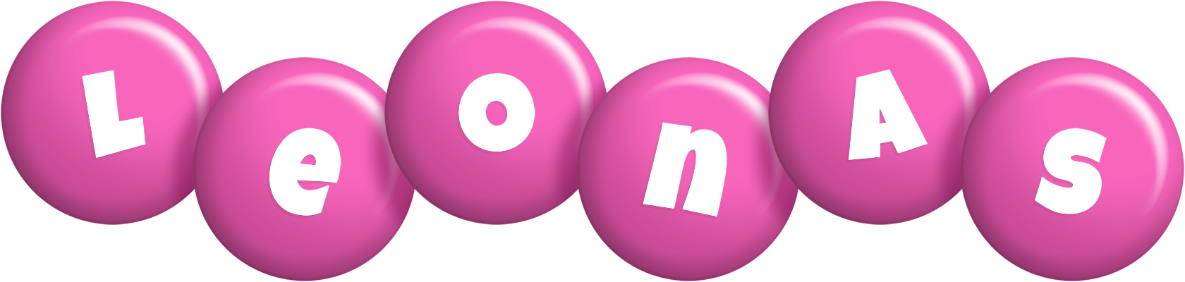Leonas candy-pink logo