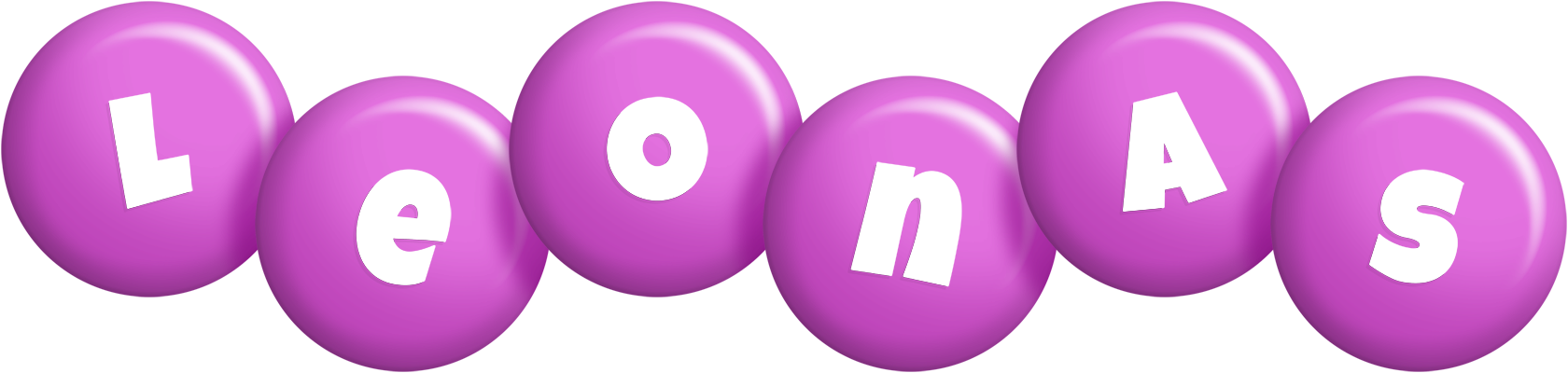 Leonas candy-purple logo