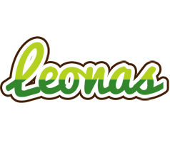 Leonas golfing logo