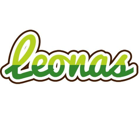 Leonas golfing logo