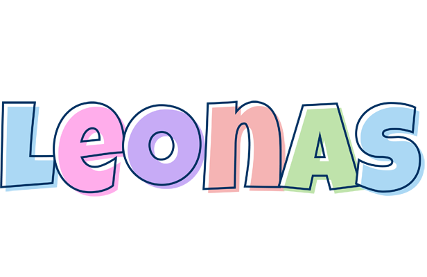 Leonas pastel logo