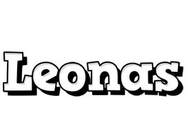 Leonas snowing logo