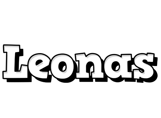 Leonas snowing logo