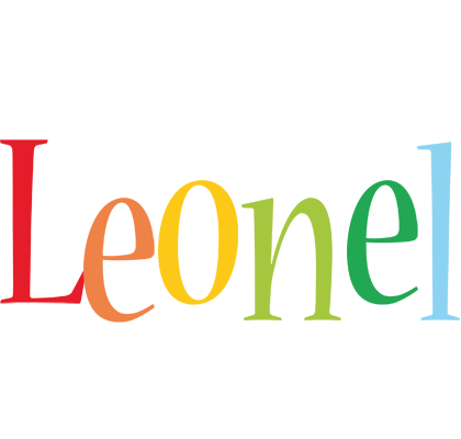 Leonel birthday logo