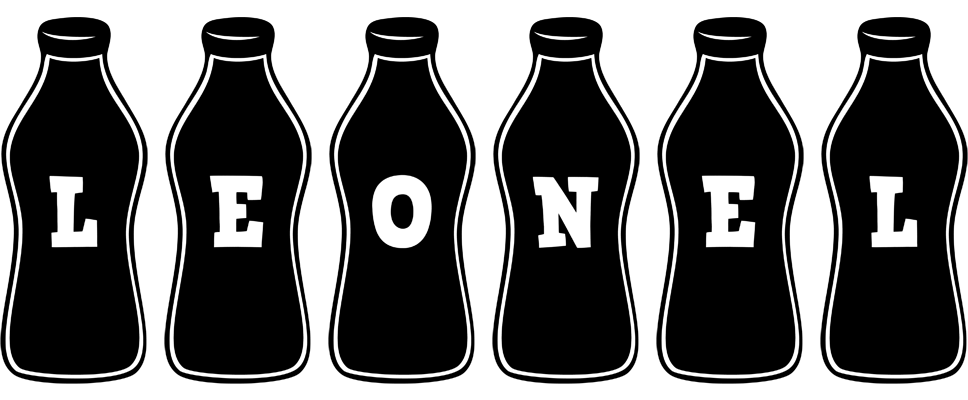 Leonel bottle logo