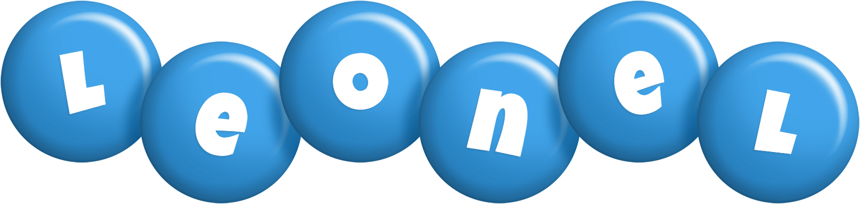 Leonel candy-blue logo