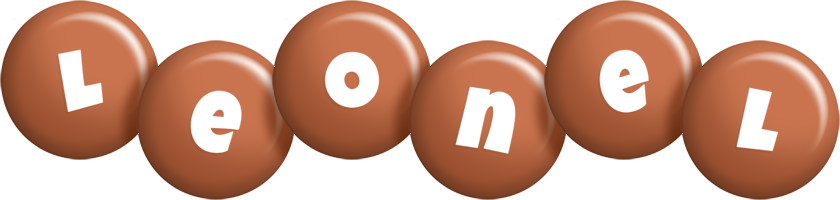 Leonel candy-brown logo