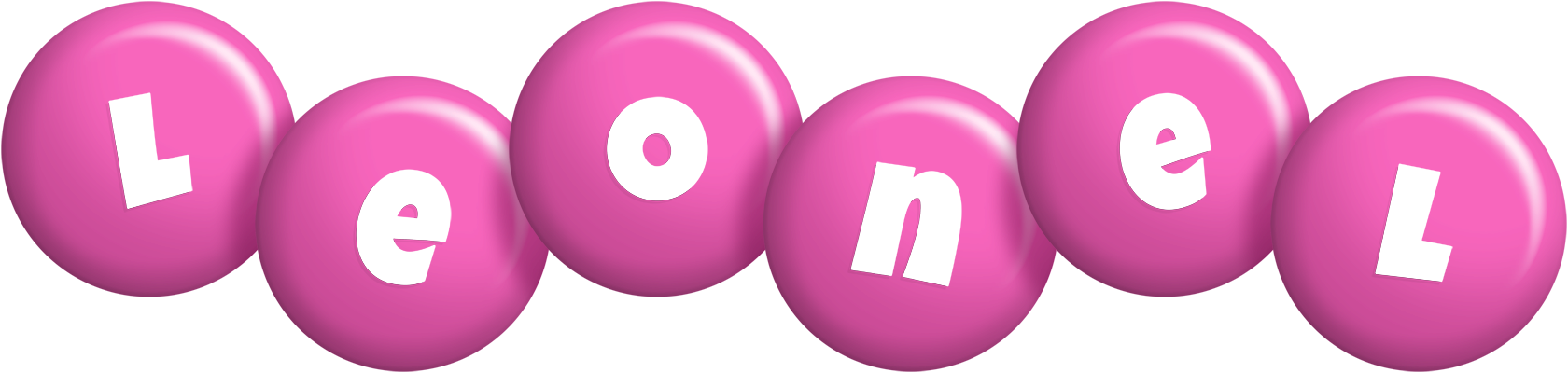 Leonel candy-pink logo