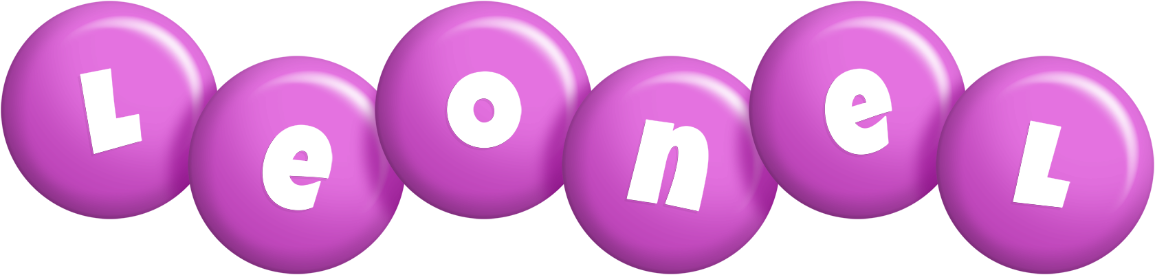 Leonel candy-purple logo