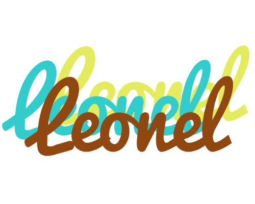 Leonel cupcake logo