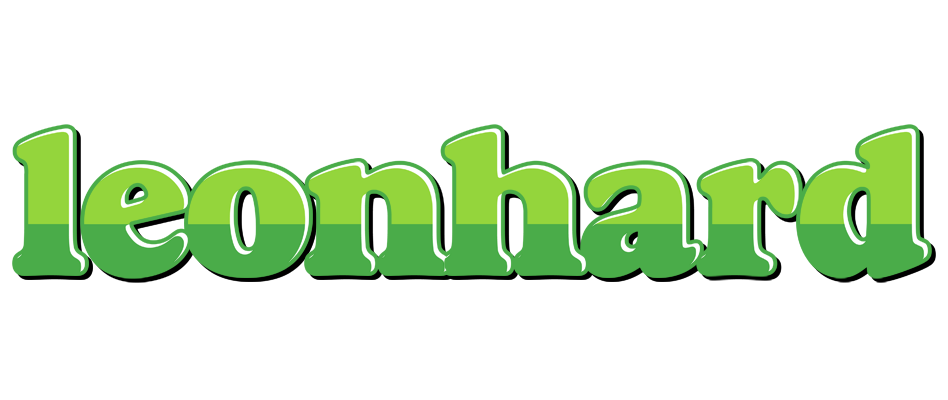 Leonhard apple logo