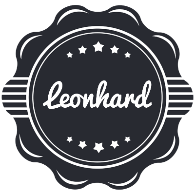 Leonhard badge logo