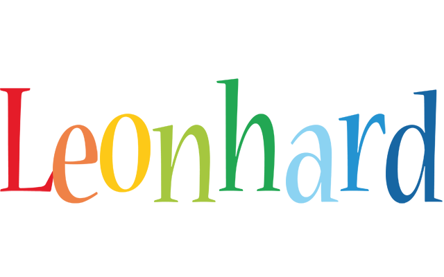 Leonhard birthday logo