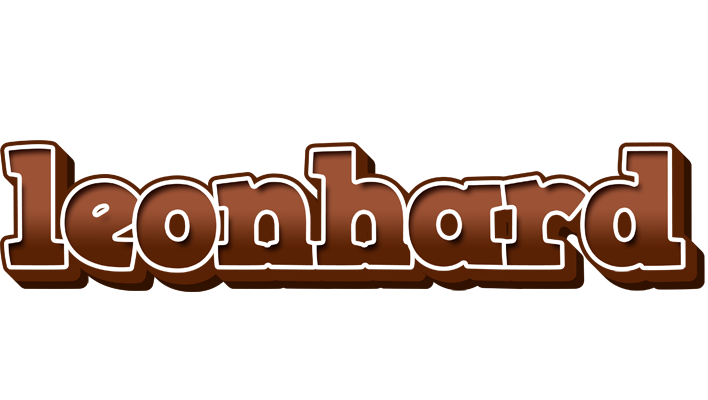 Leonhard brownie logo