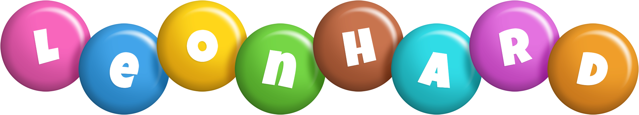 Leonhard candy logo