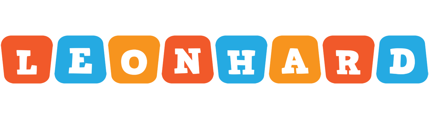Leonhard comics logo