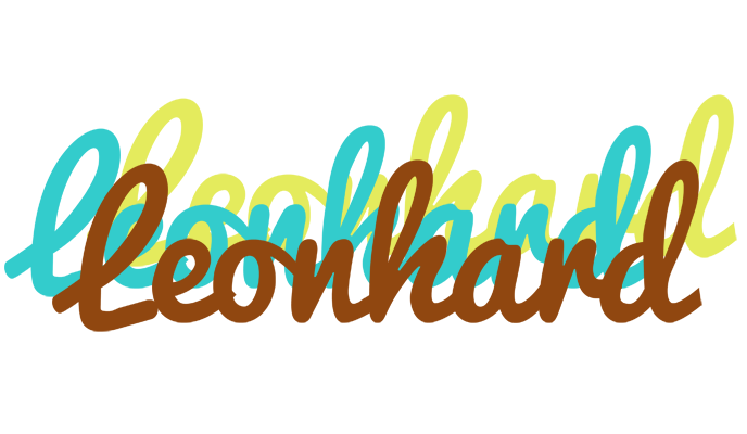 Leonhard cupcake logo