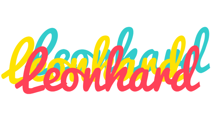 Leonhard disco logo