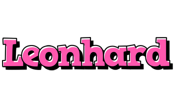 Leonhard girlish logo