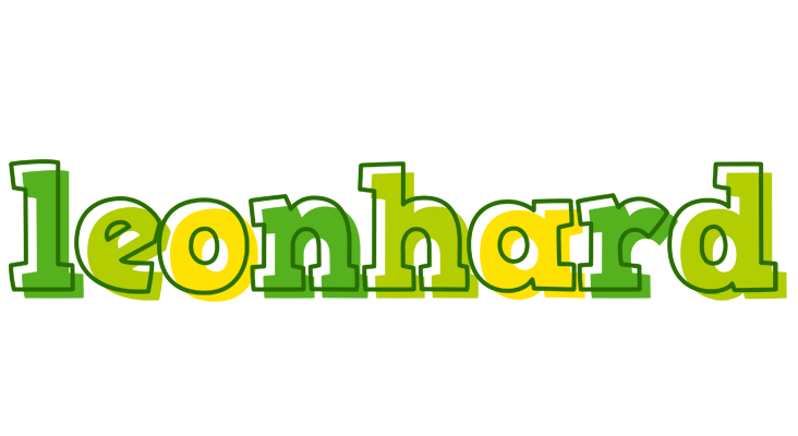 Leonhard juice logo