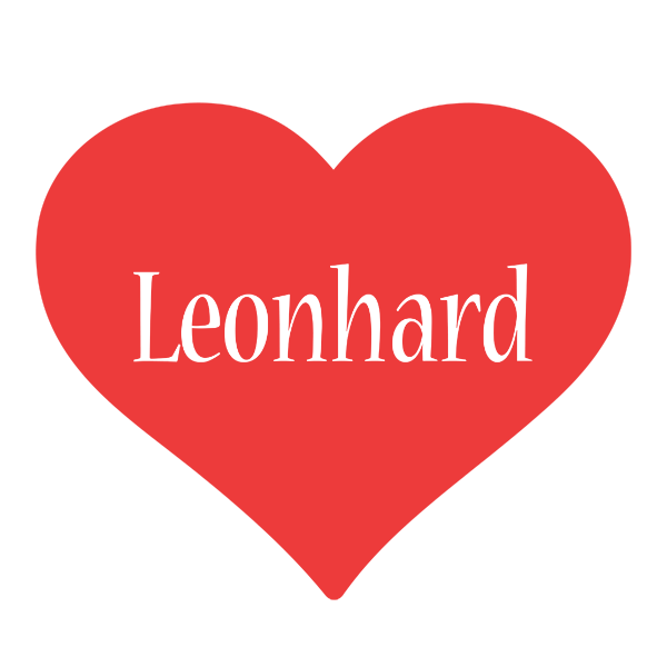 Leonhard love logo