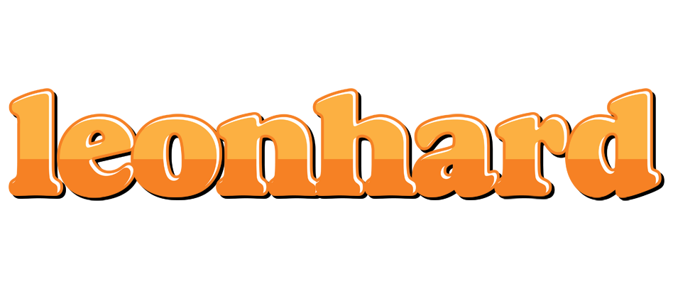 Leonhard orange logo