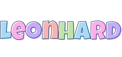 Leonhard pastel logo