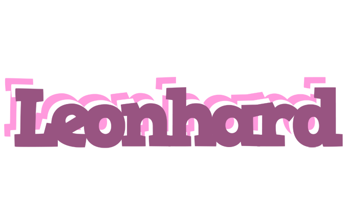 Leonhard relaxing logo
