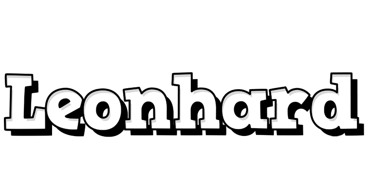 Leonhard snowing logo