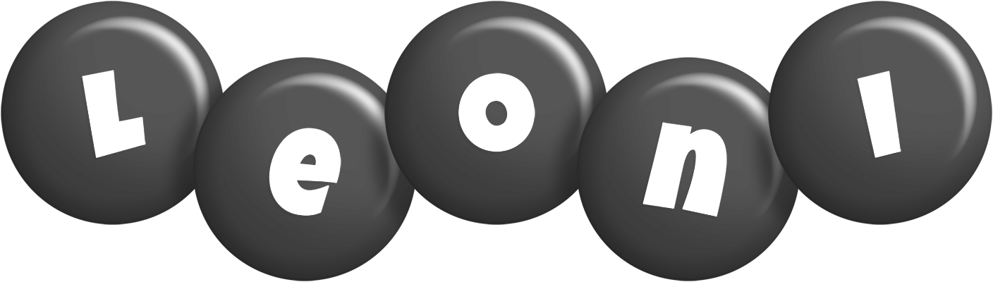 Leoni candy-black logo