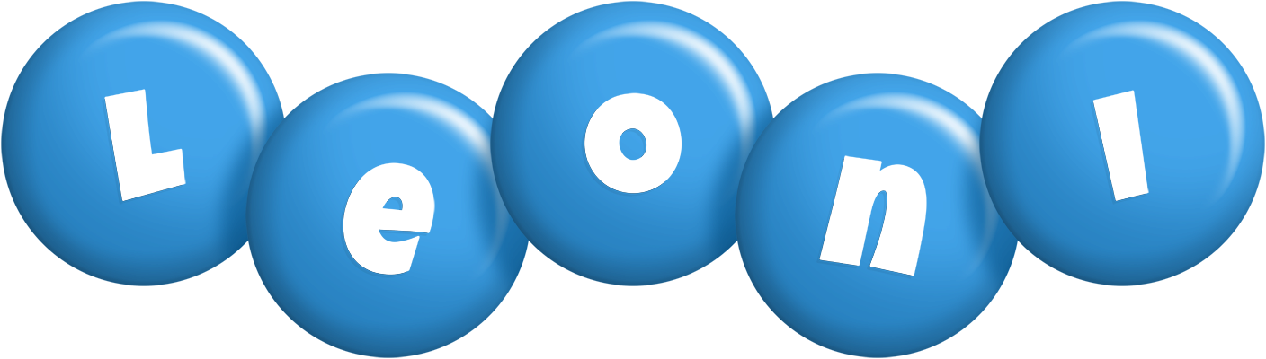 Leoni candy-blue logo