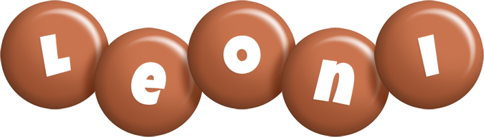 Leoni candy-brown logo