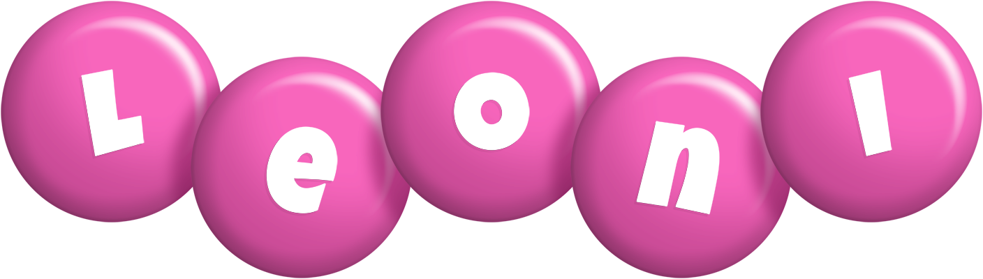 Leoni candy-pink logo