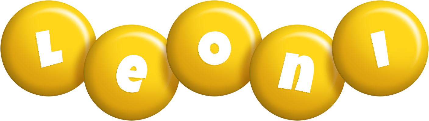 Leoni candy-yellow logo