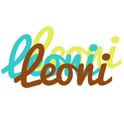 Leoni cupcake logo